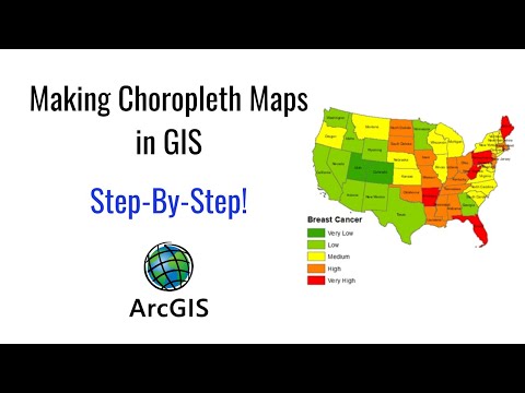 Making Choropleth Maps in GIS: Spatial Variations of Breast Cancer in the US (1999 to 2015)