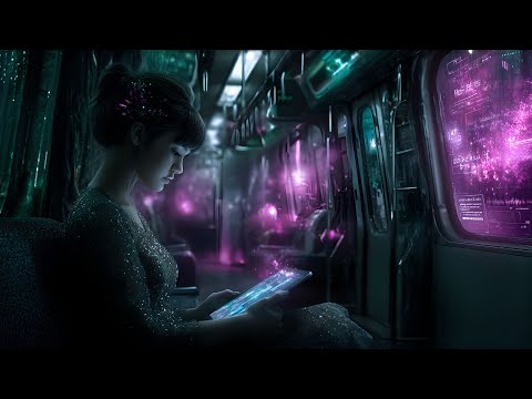Night Transit | Cinematic Cyber City Music for Focus & Night Work