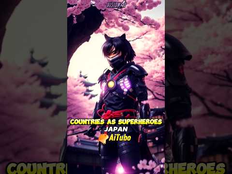 Countries as Superheroes(Part-2)😱💥Ai generated🔥|Aitubo #ai #leonardoai #shorts #superhero