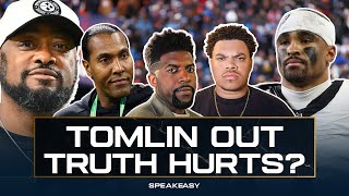 Acho & T.J. React To Tomlin LEAVING Steelers, Eagles Coaching CHANGES & Lamar’s FUTURE With Ravens
