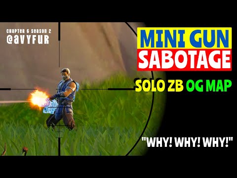 OG Fortnite Zero Build Solo, Best Snipes, Shotgun Duels & Endgame 1v1s