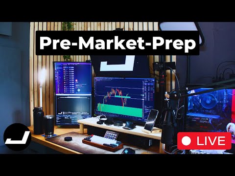 (Live) Pre-Market-Prep - Major CPI DATA This Morning! | SPY/QQQ/TSLA | Wednesday