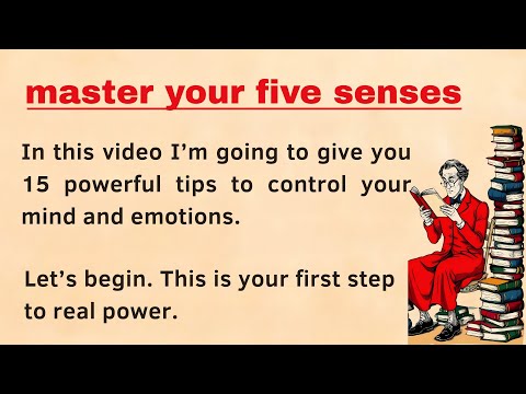 master your five senses ||  Improve Your English || Level Up Your English Graded Reader