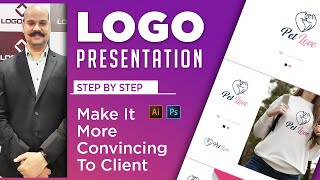 How To Make Your Logo Design Presentation | Adobe Illustrator Tutorial #logopresentation