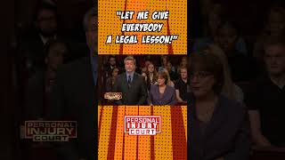 Is that a good excuse? #PersonalInjuryCourt #CourtShow #Law