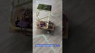 Arduino Medicine Trasportation Robot Car Bluetooth | Arduino Medicine Dispenser | Arduino Car Kit