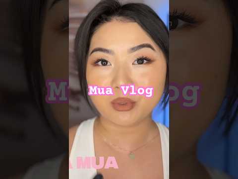 Watch the full vlog on my YouTube 🤗 ever wonder what it looks like BTS? Join me! #mua