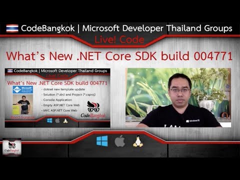 Live! Code 6: What’s New  NET Core SDK build 004771