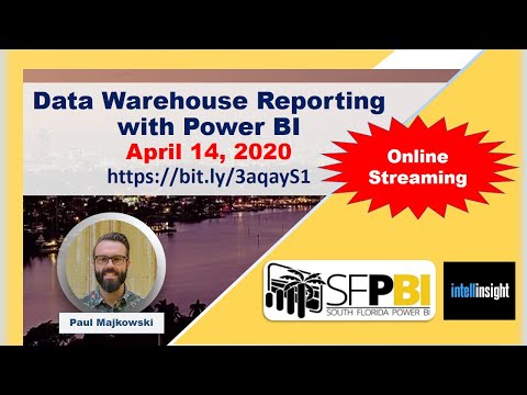 Power BI Series: Data Warehouse Reporting with Power BI by Paul Majkowski