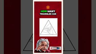 How many triangles can you find ? 🧠🌟 💪🏼 #puzzlechallenge #games #puzzlesolving  #puzzl