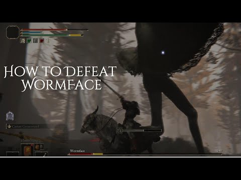 Elden Ring Wormface Boss Fight | Epic Battle in the Deeproot Depths (4K HDR Gameplay)