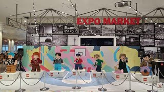 Talking Geeky Stuff: V-log Osaka Day 3: Lego BTS, Osamu Tezuka Manga Museum, Osaka Expo