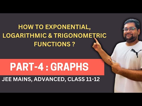 PART 4: Play with Graphs | Exponential, Logarithmic & Trigonometric Functions | JEE Mains/ Advanced