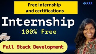 Internship with Certifications||Learn Tech skills online|link expired aindi