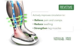 REVITIVE Circulation Booster relieves pain and cramp so you sleep better