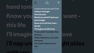 Blue - Yung kai (lyrics) #music #lyrics #song