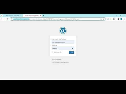 Login to Your Website
