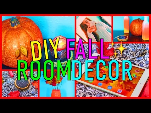 DIY Tumblr Fall Room Decor & Organization (FAST & EASY) + Get Ready for Fall