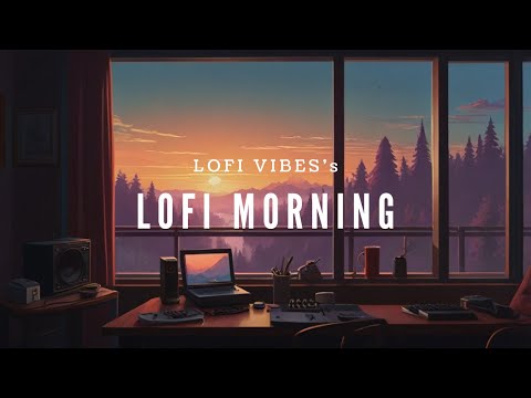 LOFI MORNING🌞lofi morning music for positive energy🎧lofi concentration music for work【朝活朝の音楽🍃作業用BGM】