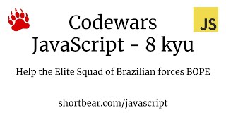 Codewars - Javascript - Help the Elite Squad of Brazilian forces BOPE