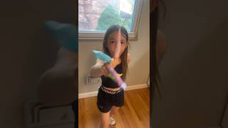 She does not take L’s, with her customized nails 💅🏼💁🏼‍♀️ #GirlMom | #SingleMomLife