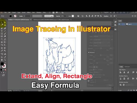 Image Trace in Adobe Illustrator CC | Advance illustrator CC | Adobe Illustrator