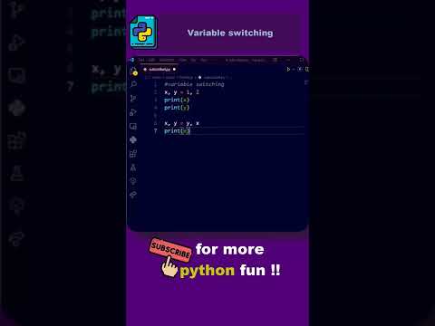variable switching technique using python
