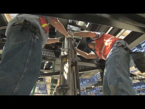 Behind the Scenes at the Construction of 'World of Color'