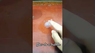 How to make a smoke bubble easily with home things 🔮🤯 #experiment #smoke #bubble #easy #diy