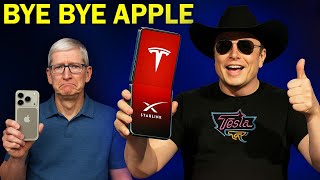 Tesla Pi Phone Challenges iPhone 17 — Free Internet, Huge Battery & Bold Design
