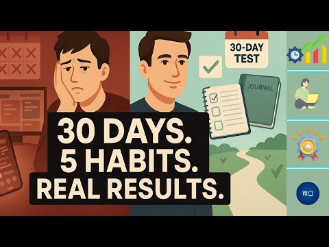 These 5 Habits Transformed My Life in Just 30 Days