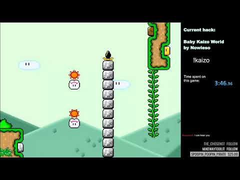 Baby Kaizo World Part 1 - Dating's Kaizo Bonanza, Hack #3