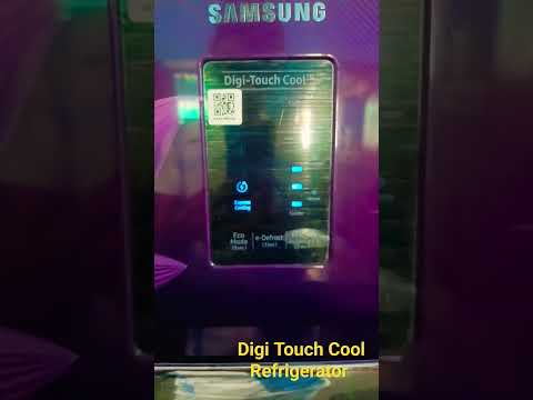 SAMSUNG Digi touch cool refrigerator , Single door Smart pannel #samsung