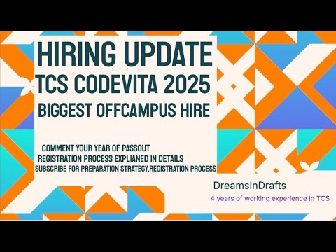 Register for CodeVita,NQT|TCS Mega Off-Campus Drive|2026-2029 Batch Eligible #tcs #tcsnqt #codevita