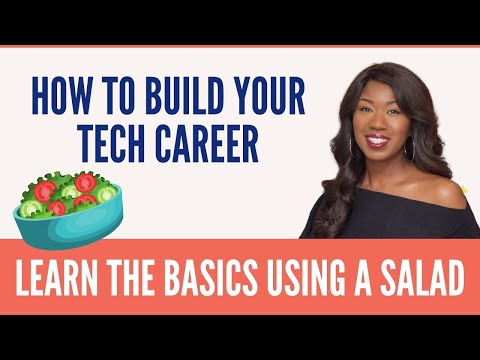 Recipes for success:  How to build your career in tech using salad