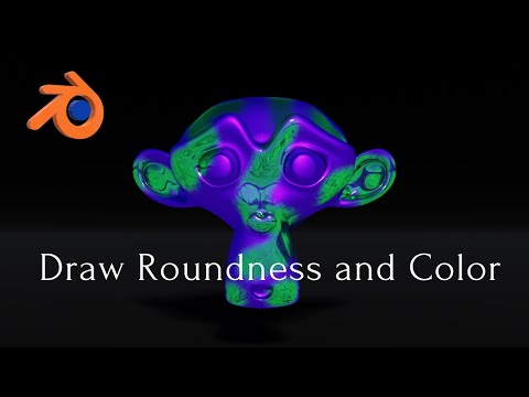 How to draw roundness and color -Tutorial/3danimation/Blender/Blender 3danimation.