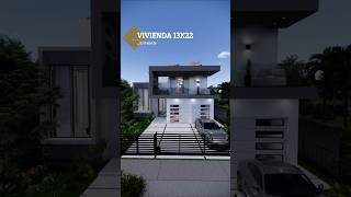 Modern House Design ☝ Video Tour with 6 Bedrooms | 13x32m 3 Storey P1 #architecture #design