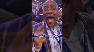 Congressman Greg Meeks (NYC) Fired up For #kamalaharris at the Democratic National Convention #dnc