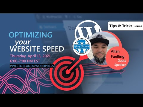 Allan Fuelling - Optimizing Your Website Speed
