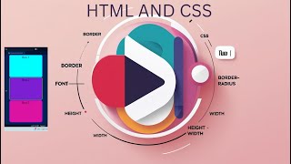 🎨 HTML & CSS Unique Design Using Border, Radius, Font, Height & Width | Full Tutorial
