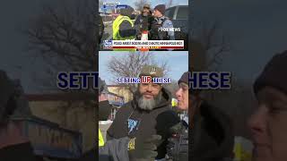 Anti-ICE protests turn VIOLENT in Minneapolis as federal agents targeted #foxnews #news #shorts