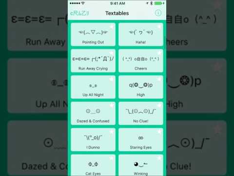 textables demo