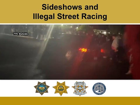 Illegal Street Racing and Sideshow Press Conference