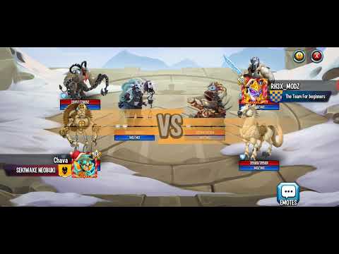 One classic duel on monster legends