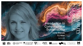 Ivona Brandic: Introduction to Computational Sustainability