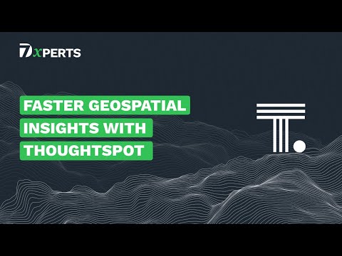 Faster geospatial insights with ThoughtSpot