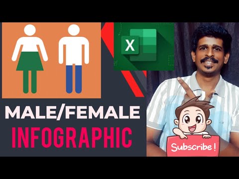 How to Create a Pictogram Infographic with icon in Excel – Step-by-Step Guide