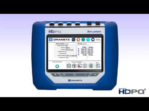 Dranetz HDPQ User Interface.