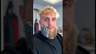 Jake Paul Got New Block Electric Jaw 😳 #jakepaul #funny #viral #boxing