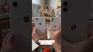 iPhone Xr vs Iphone 11